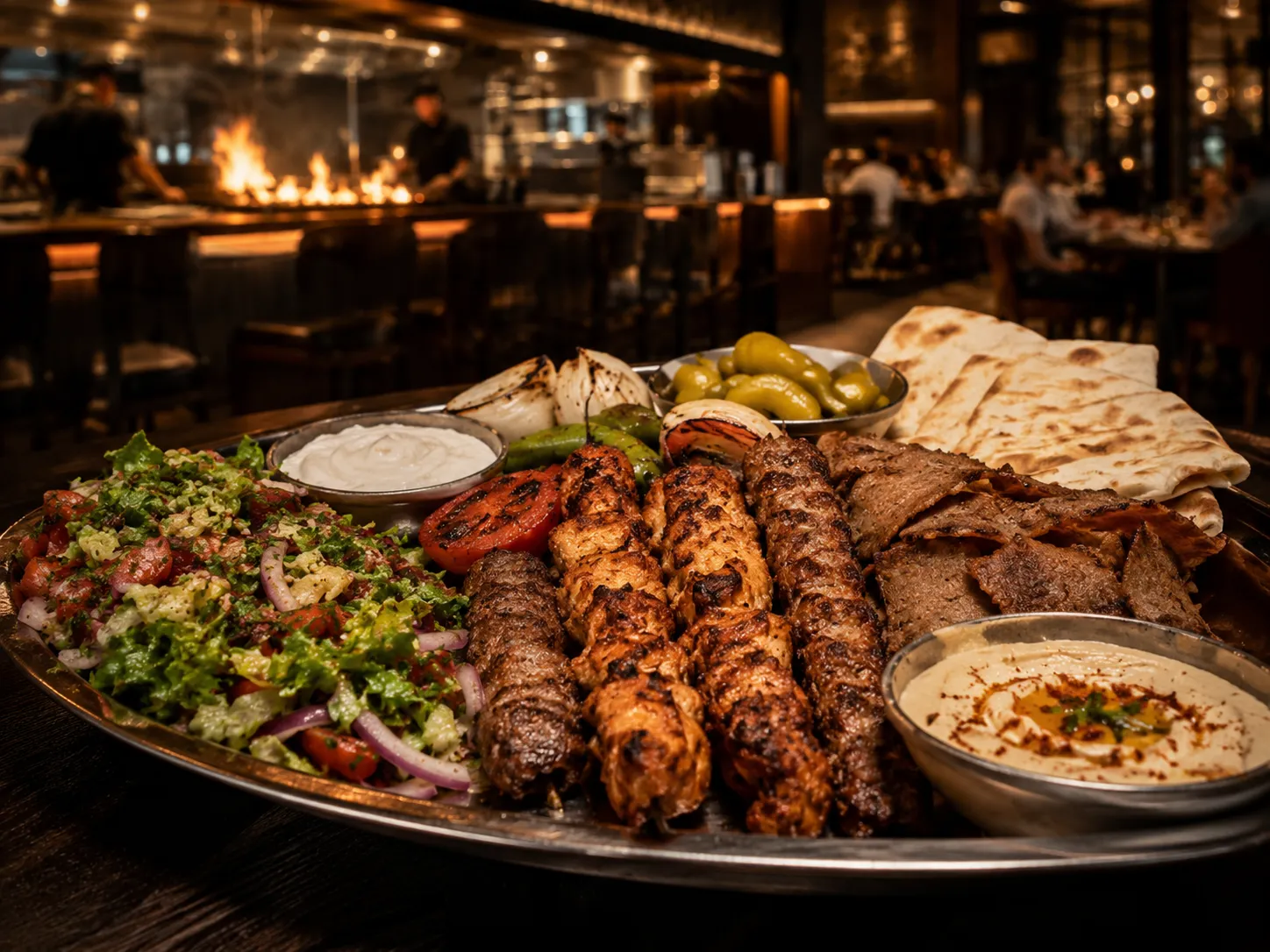 405 Grill grilled chicken rice platter