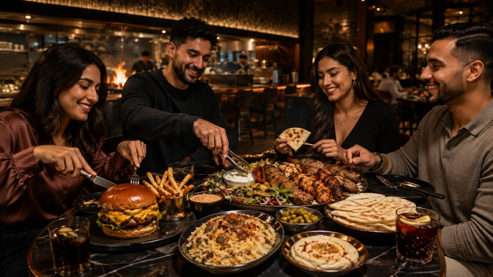 405 Grill mixed grill platter